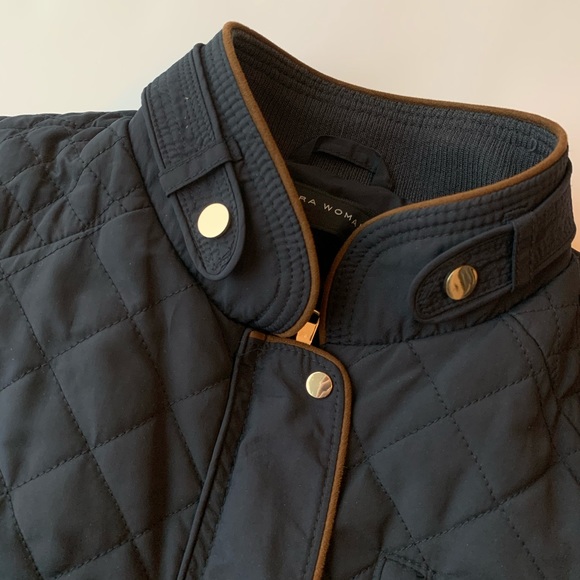 ZARA QUILTED JACKET - Picture 3 of 5